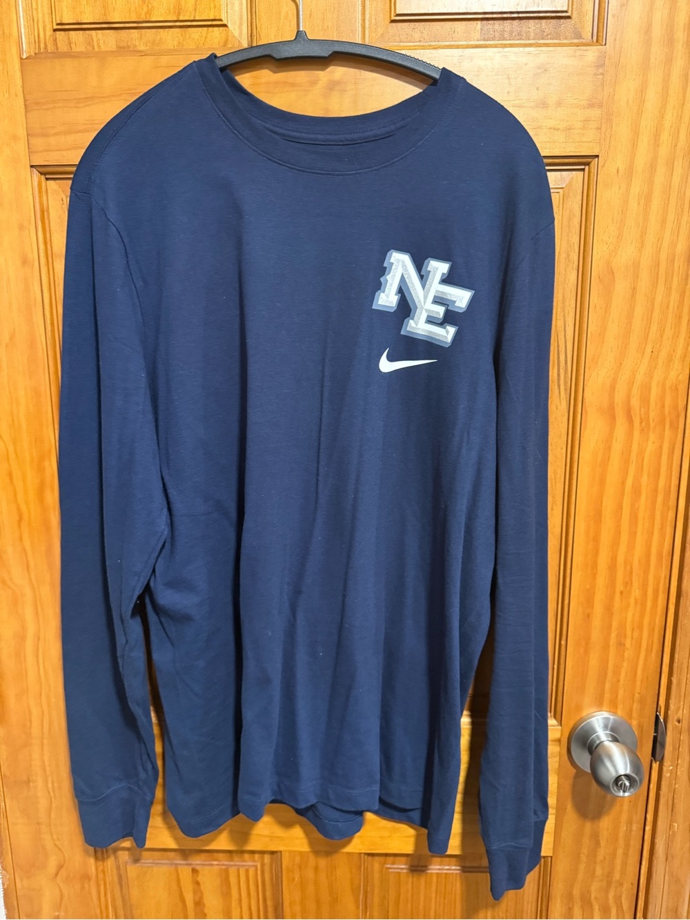 Nike New England Patriots Rivalries Collection Mens Large Long Sleeve Shirt